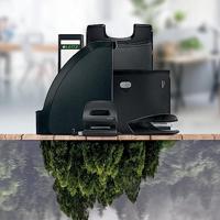 Leitz NeXXt Recycle Mini perforator, 10 blad, blauw - thumbnail