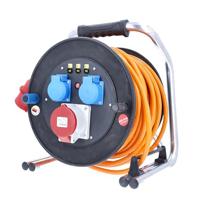 AS Schwabe 20753 Kabelhaspel 30.00 m Oranje CEE-stekker 16 A 5-polig - thumbnail