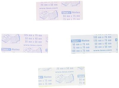 tesa Plaknotitie 56691-00000-01 20 mm x 50 mm Oranje, Geel, Groen, Pink 200 vellen