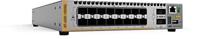 AT-x550-18XSQ-50 | 16-port 1G/10G SFP+, 2 QSFP, stackable, single fixed PSU - thumbnail