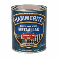 Hammerite Metaallak Hamerslag | Rood | H140 | 750ml - 5093556 - thumbnail