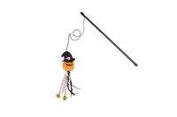 Beeztees Halloween Kattenhengel Pompoen kattenspeelgoed - thumbnail
