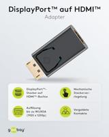 goobay Adapter DisplayPort > HDMI - thumbnail