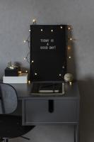 Konstsmide 1492-207 Motief lichtketting Binnen werkt op batterijen Aantal lampen 50 LED Koudwit Verlichte lengte: 3.92 m - thumbnail