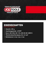 KS Tools 515.5510 Pneumatische omschakelratel 6.3 bar - thumbnail