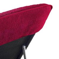 Strandhanddoeken 2 st 400 g/m 60x135 cm stof bordeauxrood - thumbnail
