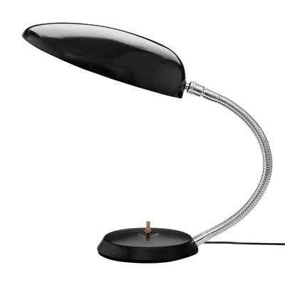 Gubi Cobra Tafellamp - Chroom & Mat zwart Gubi Cobra Tafellamp - Chroom & Mat zwart