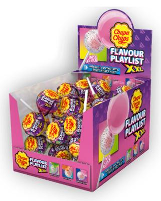 Chupa Chups xxl lollie met bubblegum (25 stuks)