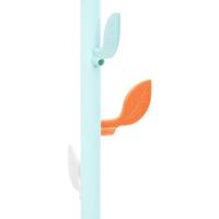 Kapstok 172 cm gepoedercoat ijzer blauw - thumbnail