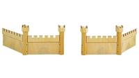 Pintoy Houten Middeleeuwse Kasteel Muren Set - thumbnail