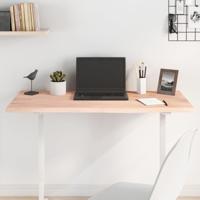 Tafelblad 100x40x2 cm onbehandeld massief eikenhout - thumbnail