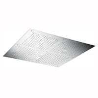 Hoofddouche Hotbath Mate Inbouw Vierkant 90x90 cm Chroom - thumbnail