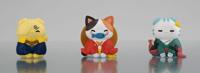 One Piece Mega Cat Project Trading Figure 3-Pack Nyan Piece Nyan! Happy Trio 2024 Limited Ver. 3 cm - thumbnail