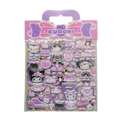 Hello Kitty and Friends Sticker Kuromi Puffy Assortment (10)