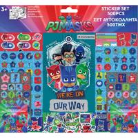 Diakakis stickervellen PJ Masks jongens 39 x 42 cm 18 stuks - thumbnail