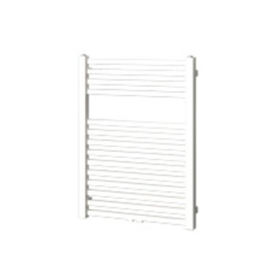 Designradiator Plieger Roma M 80,5 x 60 cm 458 Watt Middenaansluiting Mat Zwart OP=OP
