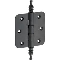 Artitec Mi Satori Kogellagerscharnier ronde hoek vaas 89x89mm mat zwart - thumbnail