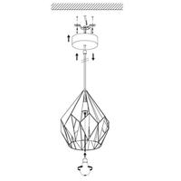 Eglo HanglampCarlton 1 20,5cm - 49997 - thumbnail