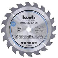 Cirkelzaagblad hm 156x12,75 41m KWB - Kwb - thumbnail