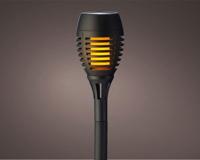 Tuinfakkel Lumineo Zon Zwart (7,5 x 27 cm) (4 Stuks) - thumbnail