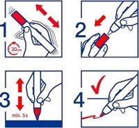 Edding 4085 Krijtmarker Goud, Zilver 1 mm, 2 mm - thumbnail