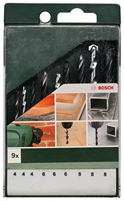 Bosch Accessoires 9-delige boorset: metaal HSS-R/steen/hout - 2609255483 - thumbnail