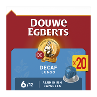 Douwe Egberts Lungo Decaf - 20 koffiecups - thumbnail