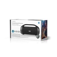 Nedis SPBB340BK Bluetooth® Party Boombox 9.5 Uur 2.1 120 W Media Afspeelmogelijkheden: Aux Ipx5 Koppelbaar Handgreep Feestverlichting Zwart - thumbnail