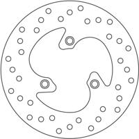 Remschijf Newfren | Aprilia Peugeot (voor achter) - thumbnail