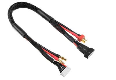 Laad/balanceer T-Plug 6S - Charger 6S XH Connector - 6S XH Connector - 14 AWG ULTRA V+ Silicon Wire Laad/balanceer T-Plug 6S - Charger 6S XH Connector - 6S XH Connector - 14 AWG ULTRA V+ Silicon Wire