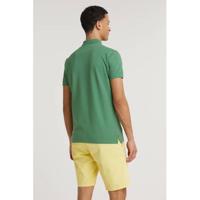 A fish named Fred regular fit polo met biologisch katoen groen - thumbnail