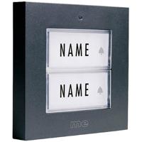 m-e modern-electronics 41273 Zender voor Draadloze deurbel Met naambord - thumbnail