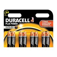 Duracell Plus Power Type AA alkaline batterijen, 8-pack - thumbnail