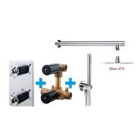 one-pack inbouwthermost.set type 130 CHR (20cm ufo) - thumbnail