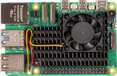 Joy-it RB-heatsink5 Koellichaamset Geschikt voor serie: Raspberry Pi® Zwart