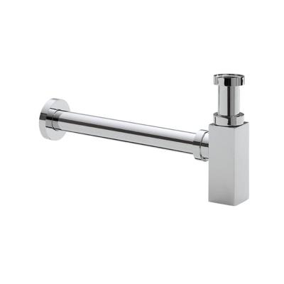 Star Luxe Bekersifon Vierkant 11/4" Chroom Aqua Splash Star Luxe Bekersifon Vierkant 11/4" Chroom Aqua Splash