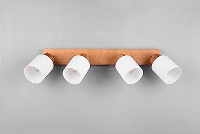 Trio Landelijke plafondspotAssam 4-lichts - R81114030