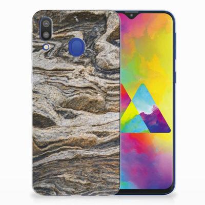 Samsung Galaxy M20 (Power) | TPU | Siliconen hoesje | Steen