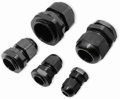 Quadrios 2009CA107 Wartel assortiment PA66 Zwart (RAL 9005) 1 set(s)