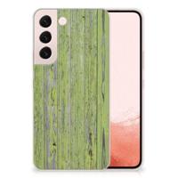 Samsung Galaxy S22 | Bumper Hoesje | Green Wood - thumbnail