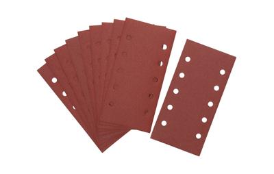 DeWalt Accessoires Schuurpapier 1/2, 115x228mm, velcro, 10 gaten, K60 - DT8550-QZ