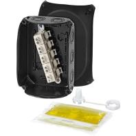 Hensel 62000110 Verdeeldoos Halogeenvrij, Verzegelbaar, Weerbestendig (l x b) 180 mm x 130 mm 1 stuk(s) - thumbnail