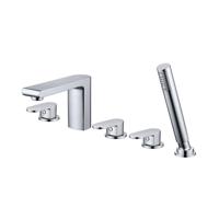 Best Design Badrandcombinatie Geress 5-gats Chroom - thumbnail