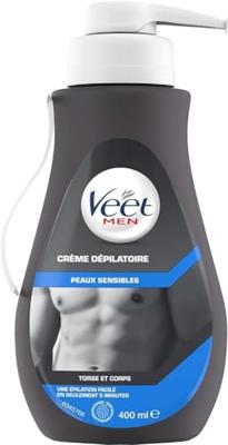 Veet Men Total Pro Ontharingscreme Pomp Gevoelige Huid