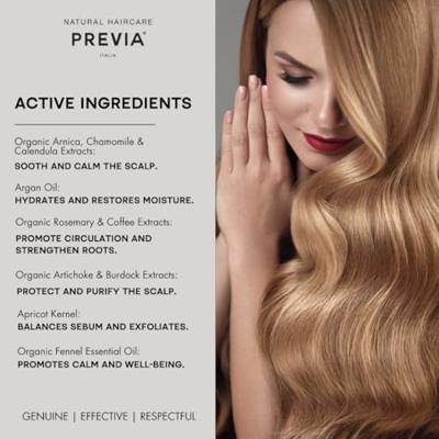 Previa Natural Haircare Dry Scalp Massage Oil 100ml