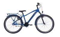Aldo 24 inch peak 2.0 fiets alu 3v mat blauw/geel - thumbnail