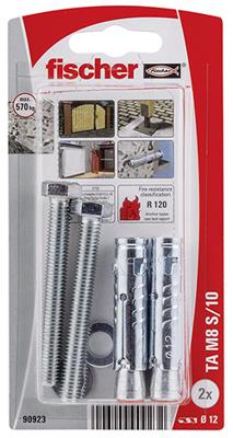 Fischer 090923 TA M8 S/10 K NV Hulsanker 1 set(s) Fischer 090923 TA M8 S/10 K NV Hulsanker 1 set(s)