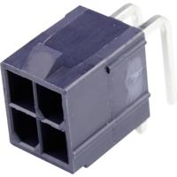 Molex 1724480004 Female header, inbouw (standaard) Totaal aantal polen: 4 Rastermaat: 4.2 mm Inhoud: 1 stuk(s) Piece - thumbnail