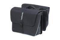 BASIL Dubble fietstas forte mik 35 liter 15 x 38 x 30 cm - zwart - thumbnail