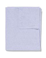 HEMA Tafelkleed blauw chambray katoen 140x240 (blauw) - thumbnail